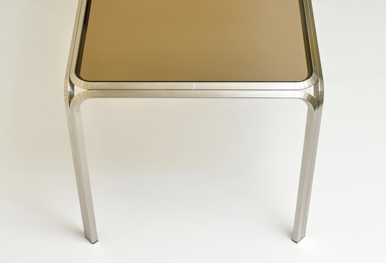 Wooden table with Glass
